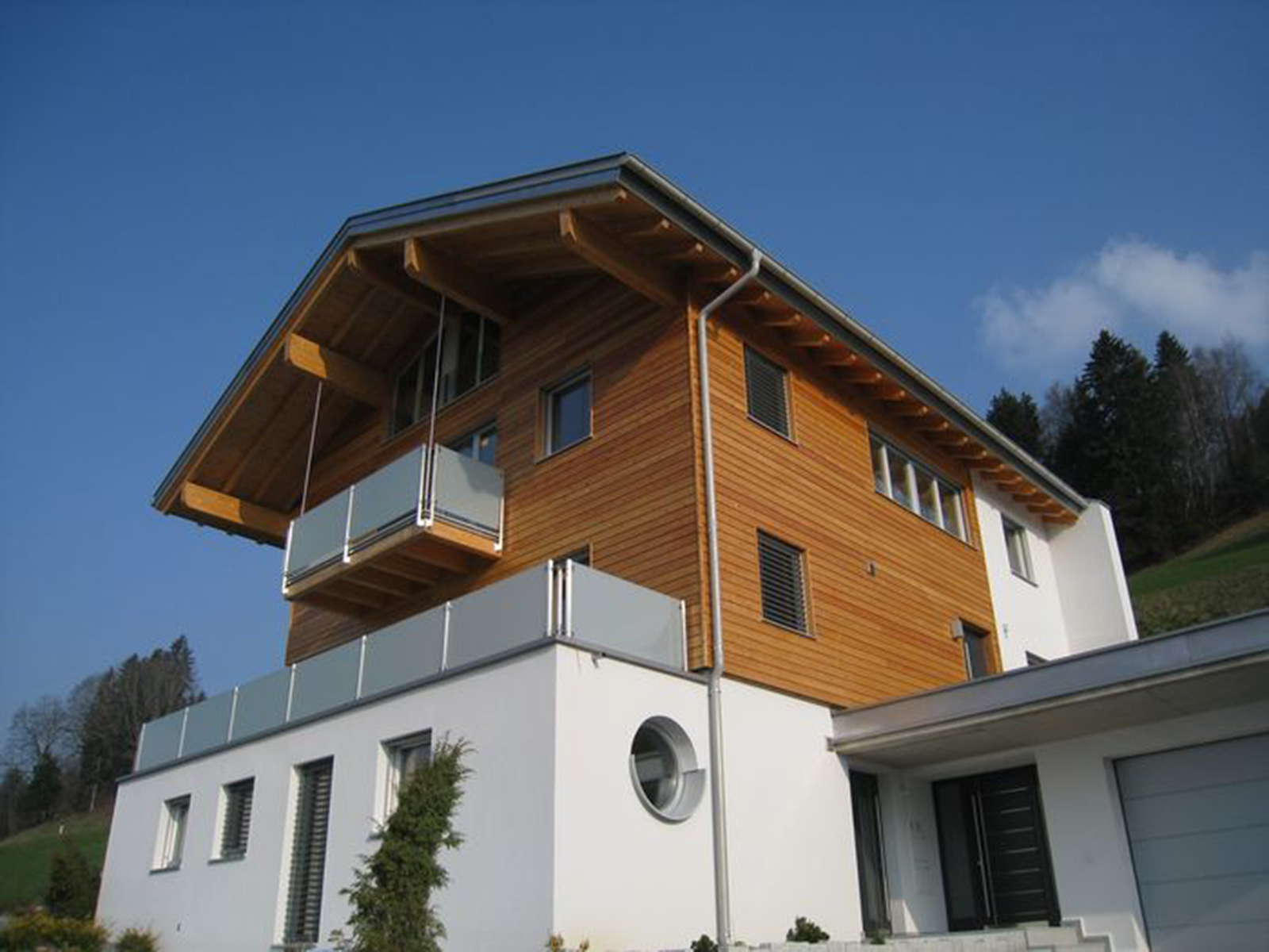 Holzfassade